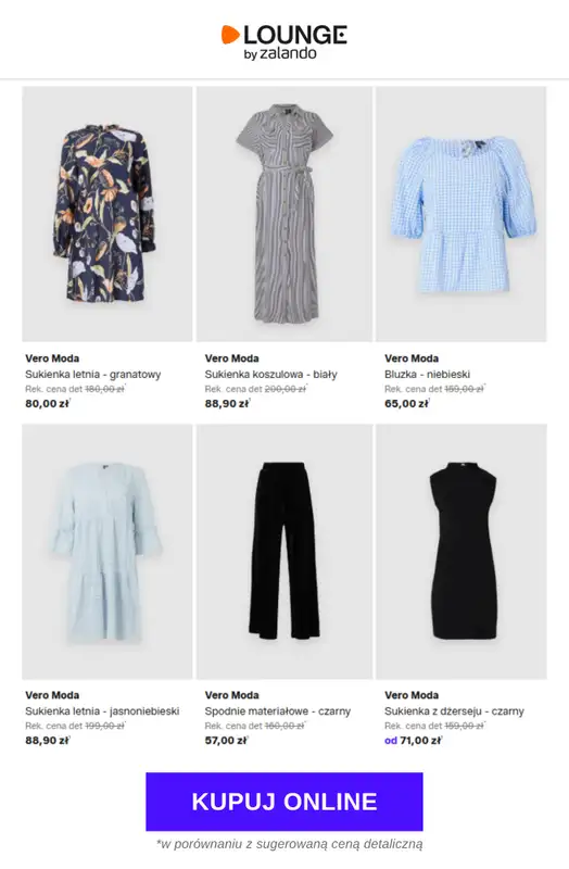 Lounge by Zalando - gazetka promocyjna Do -74% VERO MODA od piątku 29.05 do niedzieli 31.05 - strona 8