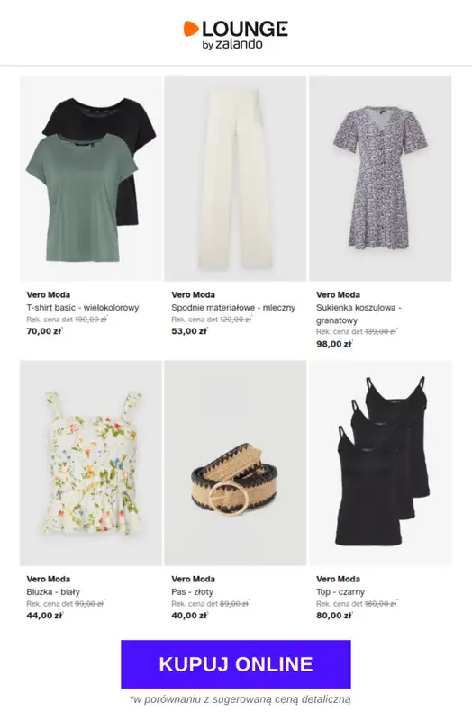 Lounge by Zalando - gazetka promocyjna Do -74% VERO MODA od piątku 29.05 do niedzieli 31.05 - strona 5