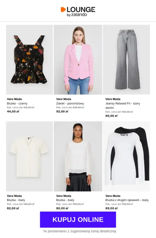 Lounge by Zalando - gazetka promocyjna Do -74% VERO MODA od piątku 29.05 do niedzieli 31.05 - strona 2