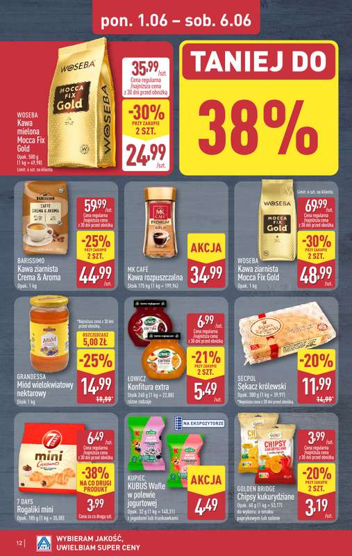 Aldi - gazetka promocyjna Pełny katalog! od poniedziałku 01.06 do soboty 06.06 - strona 12