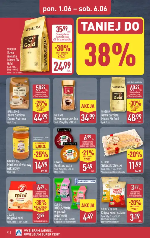 Aldi - gazetka promocyjna Pełny katalog! od poniedziałku 01.06 do soboty 06.06 - strona 12