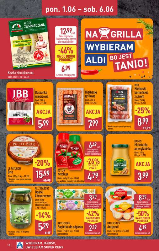 Aldi - gazetka promocyjna Pełny katalog! od poniedziałku 01.06 do soboty 06.06 - strona 18