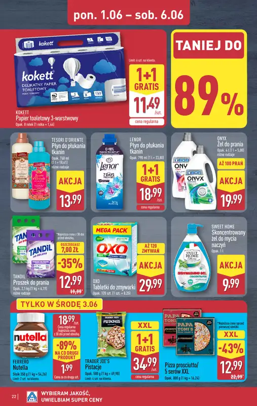 Aldi - gazetka promocyjna Pełny katalog! od poniedziałku 01.06 do soboty 06.06 - strona 22