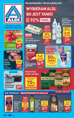 Aldi - gazetka promocyjna Pełny katalog! od poniedziałku 01.06 do soboty 06.06