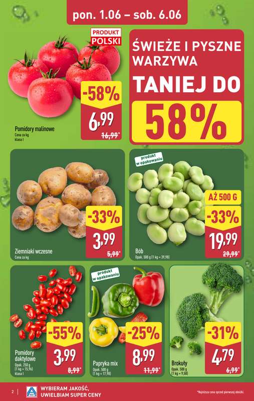 Aldi - gazetka promocyjna Pełny katalog! od poniedziałku 01.06 do soboty 06.06 - strona 2