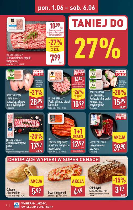 Aldi - gazetka promocyjna Pełny katalog! od poniedziałku 01.06 do soboty 06.06 - strona 6