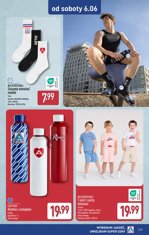 Aldi - gazetka promocyjna Pełny katalog! od poniedziałku 01.06 do soboty 06.06 - strona 43