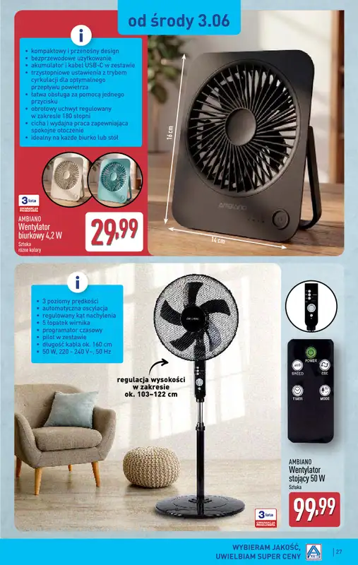 Aldi - gazetka promocyjna Pełny katalog! od poniedziałku 01.06 do soboty 06.06 - strona 27