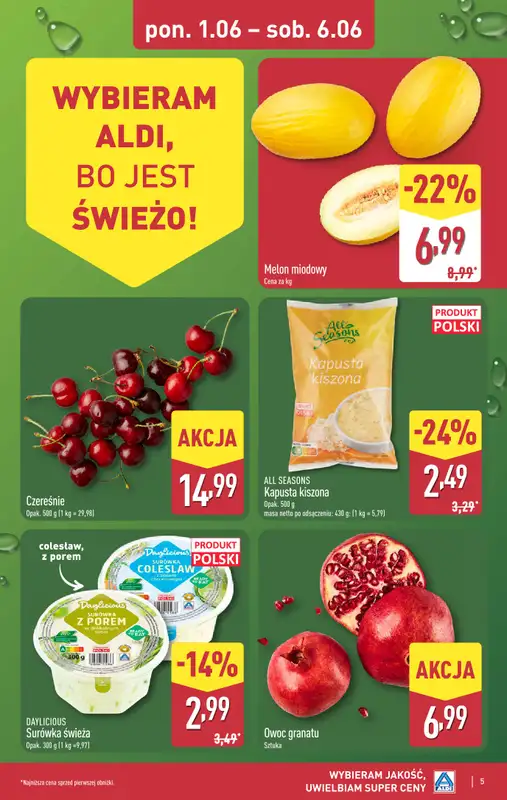 Aldi - gazetka promocyjna Pełny katalog! od poniedziałku 01.06 do soboty 06.06 - strona 5