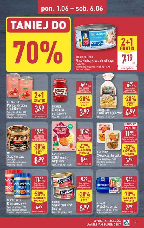 Aldi - gazetka promocyjna Pełny katalog! od poniedziałku 01.06 do soboty 06.06 - strona 11