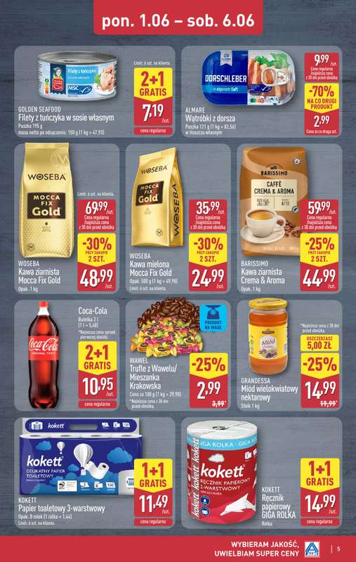 Aldi - gazetka promocyjna Weekend super cen w Aldi! od czwartku 04.06 do soboty 06.06 - strona 5