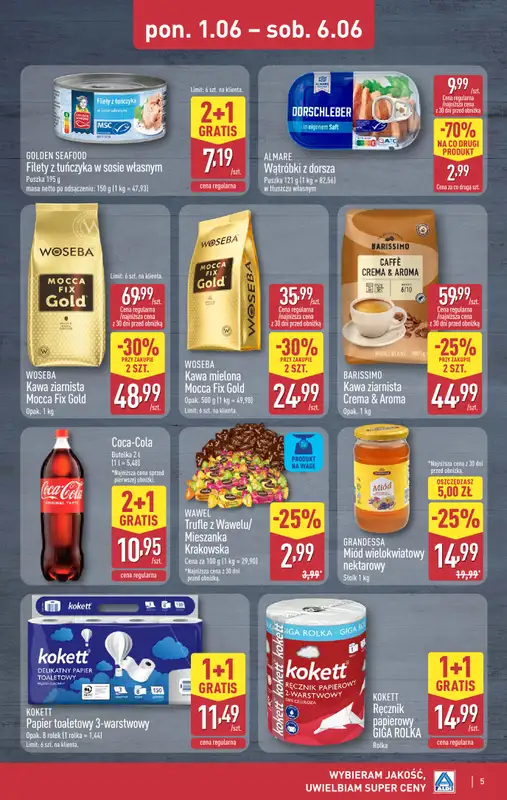 Aldi - gazetka promocyjna Weekend super cen w Aldi! od czwartku 04.06 do soboty 06.06 - strona 5