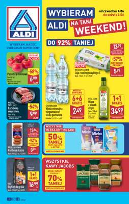 Aldi - gazetka promocyjna Weekend super cen w Aldi! od czwartku 04.06 do soboty 06.06