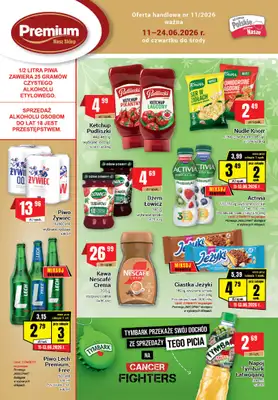 Premium Nasz Sklep - gazetka promocyjna Gazetka Premium Nasz Sklep od czwartku 11.06 do środy 24.06