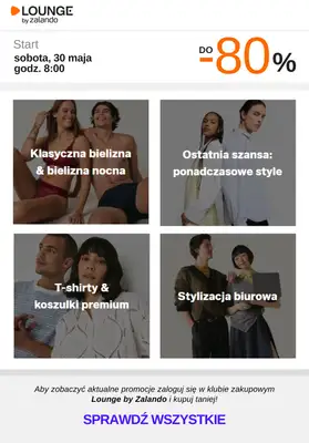 Lounge by Zalando - gazetka promocyjna Do -80% promocje na wybrane marki na WEEKEND! od soboty 30.05 do niedzieli 31.05 - strona 8