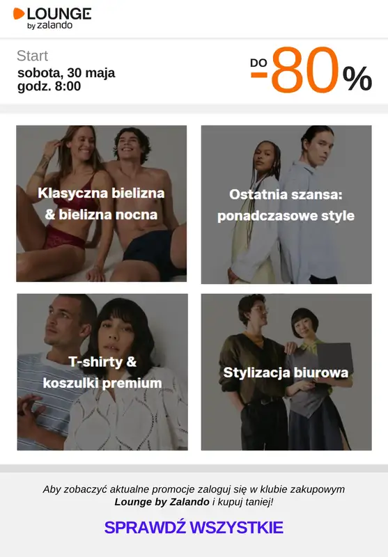 Lounge by Zalando - gazetka promocyjna Do -80% promocje na wybrane marki na WEEKEND! od soboty 30.05 do niedzieli 31.05 - strona 8