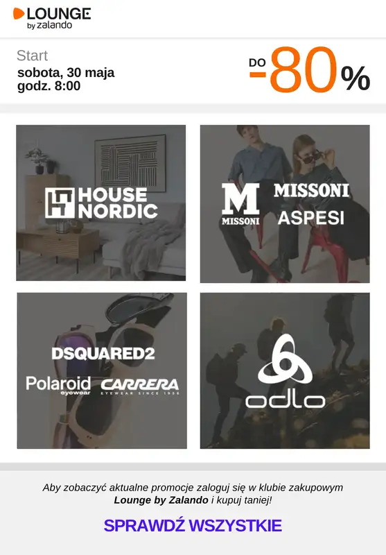 Lounge by Zalando - gazetka promocyjna Do -80% promocje na wybrane marki na WEEKEND! od soboty 30.05 do niedzieli 31.05 - strona 6