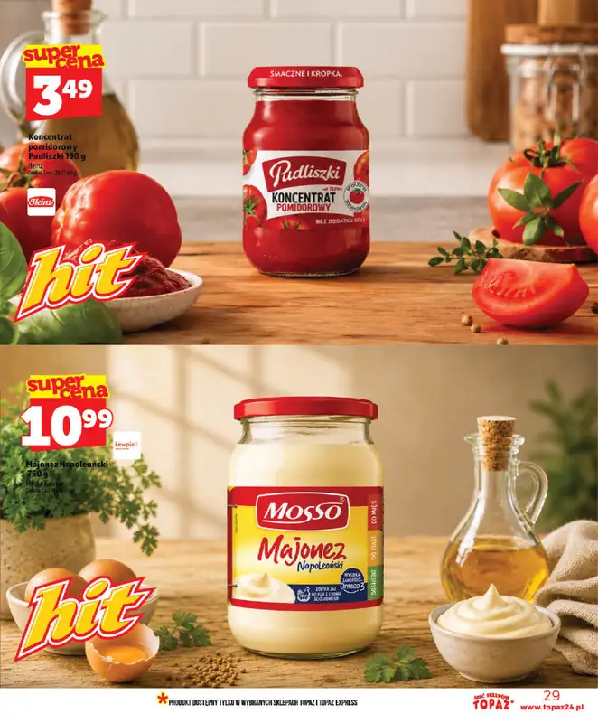 TOPAZ - gazetka promocyjna Gazetka od środy 03.06 do środy 10.06 - strona 29