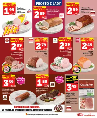 TOPAZ - gazetka promocyjna Gazetka od środy 03.06 do środy 10.06 - strona 23