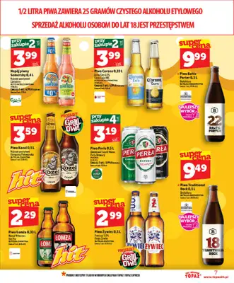 TOPAZ - gazetka promocyjna Gazetka od środy 03.06 do środy 10.06 - strona 7