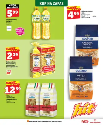 TOPAZ - gazetka promocyjna Gazetka od środy 03.06 do środy 10.06 - strona 31