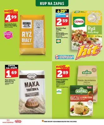 TOPAZ - gazetka promocyjna Gazetka od środy 03.06 do środy 10.06 - strona 30
