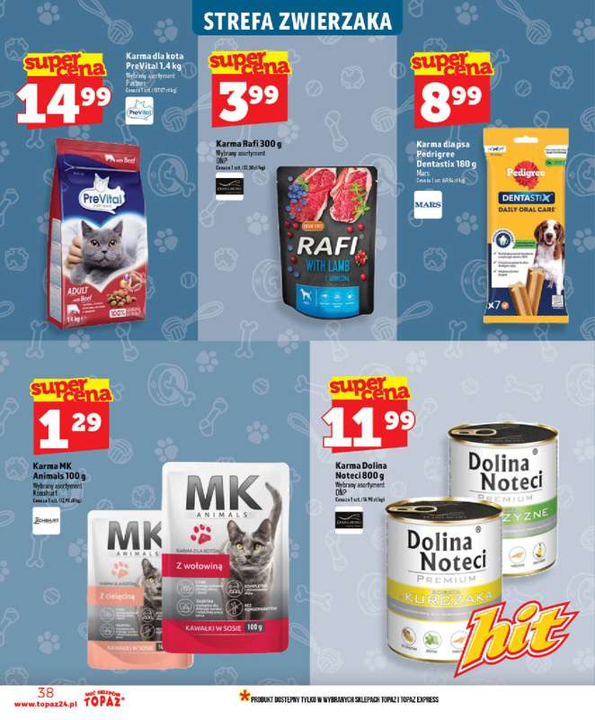 TOPAZ - gazetka promocyjna Gazetka od środy 03.06 do środy 10.06 - strona 38