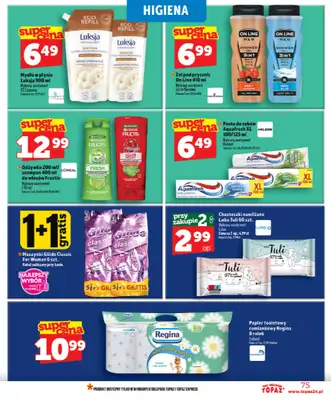 TOPAZ - gazetka promocyjna Gazetka od środy 03.06 do środy 10.06 - strona 75