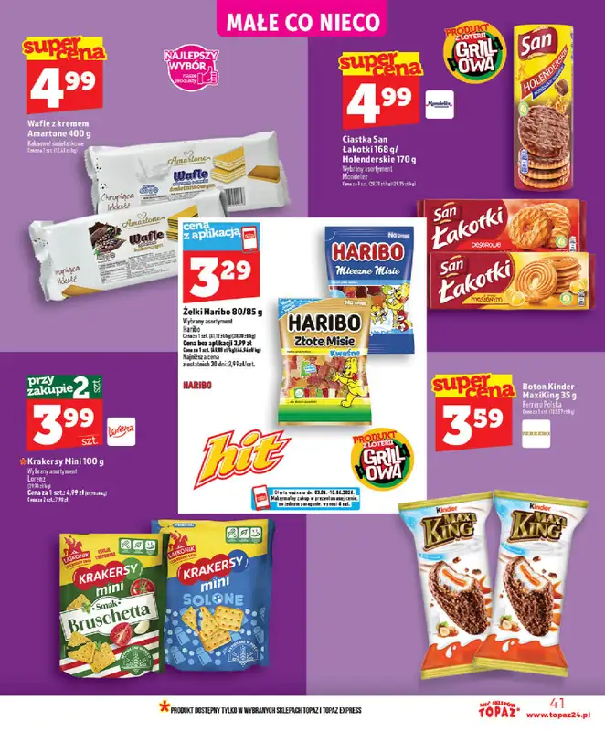 TOPAZ - gazetka promocyjna Gazetka od środy 03.06 do środy 10.06 - strona 41