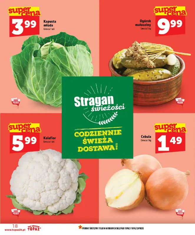 TOPAZ - gazetka promocyjna Gazetka od środy 03.06 do środy 10.06 - strona 18