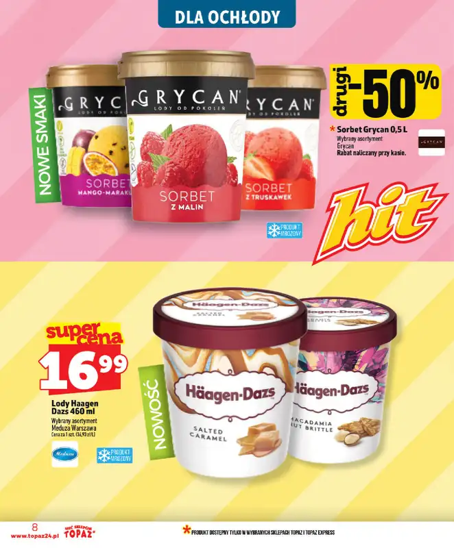 TOPAZ - gazetka promocyjna Gazetka od środy 03.06 do środy 10.06 - strona 8