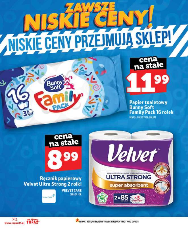TOPAZ - gazetka promocyjna Gazetka od środy 03.06 do środy 10.06 - strona 70