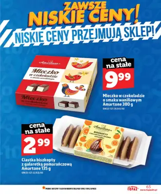 TOPAZ - gazetka promocyjna Gazetka od środy 03.06 do środy 10.06 - strona 63