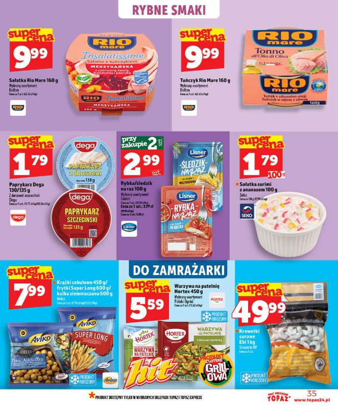 TOPAZ - gazetka promocyjna Gazetka od środy 03.06 do środy 10.06 - strona 35