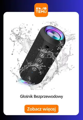 Temu - gazetka promocyjna Głośniki bezprzewodowe od piątku 29.05  - strona 3
