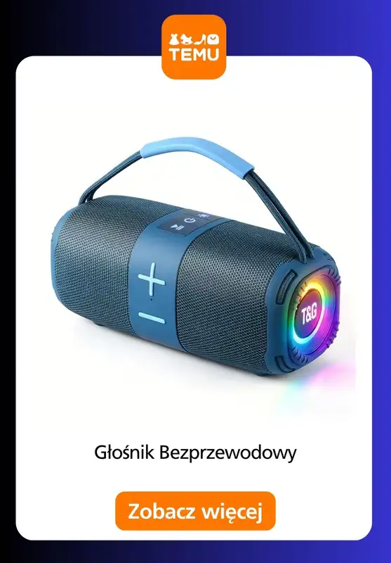 Temu - gazetka promocyjna Głośniki bezprzewodowe od piątku 29.05  - strona 5