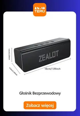 Temu - gazetka promocyjna Głośniki bezprzewodowe od piątku 29.05  - strona 4