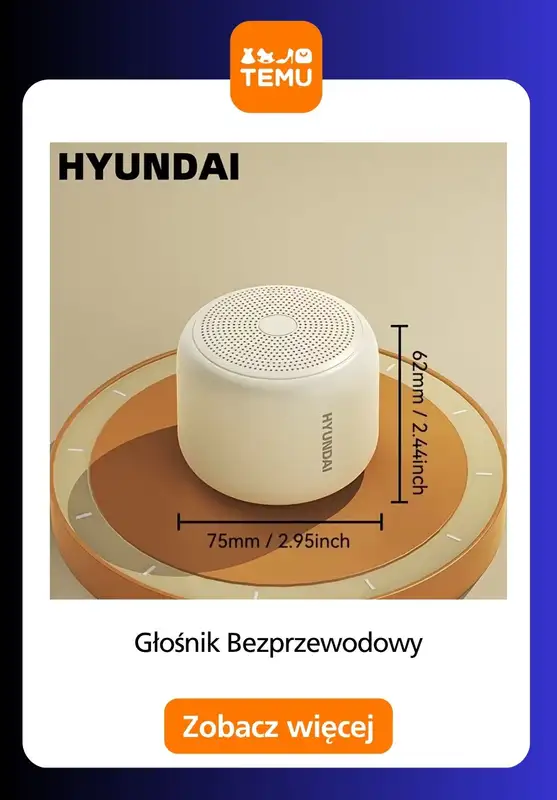 Temu - gazetka promocyjna Głośniki bezprzewodowe od piątku 29.05  - strona 6