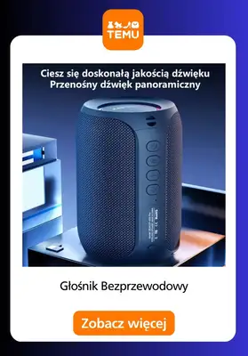 Temu - gazetka promocyjna Głośniki bezprzewodowe od piątku 29.05  - strona 11