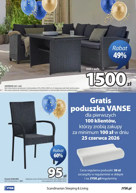 Jysk - gazetka promocyjna WROCŁAW: Wielkie Otwarcie JYSK! Już 25.06.2026! od czwartku 25.06 do środy 01.07 - strona 2
