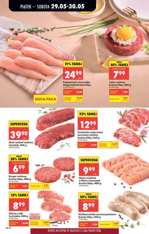 Biedronka - gazetka promocyjna Od piątku, Z ladą tradycyjną od piątku 29.05 do soboty 30.05 - strona 30
