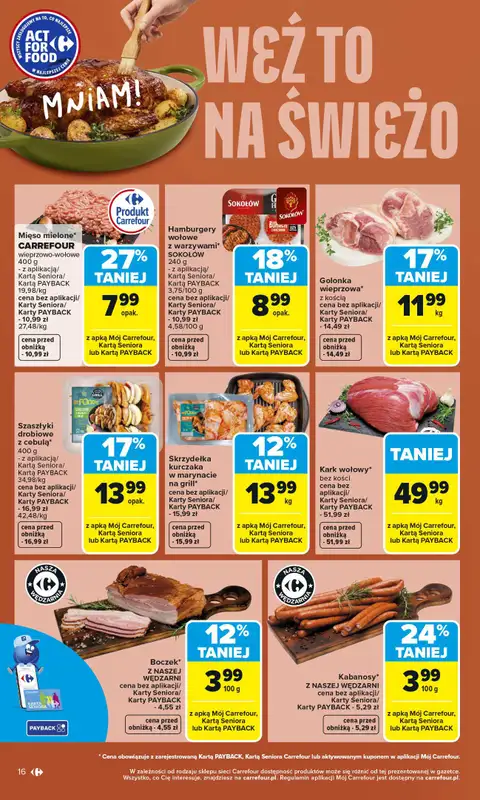 Carrefour - gazetka promocyjna Gazetka Carrefour od poniedziałku od poniedziałku 01.06 do soboty 06.06 - strona 18