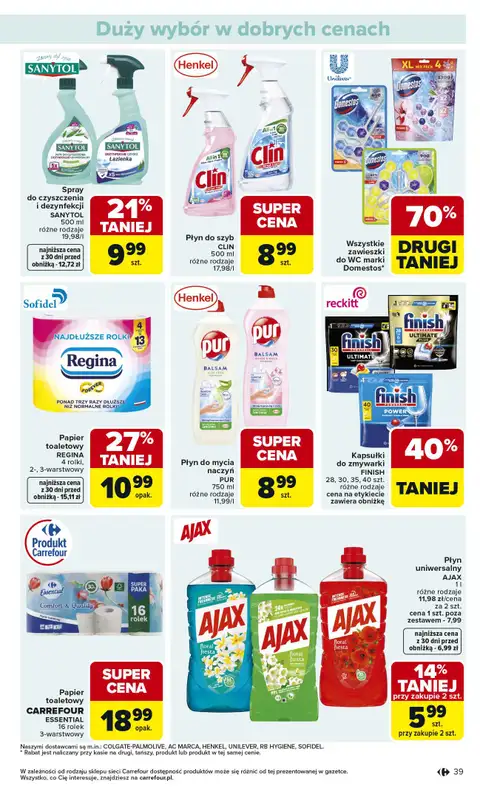 Carrefour - gazetka promocyjna Gazetka Carrefour od poniedziałku od poniedziałku 01.06 do soboty 06.06 - strona 41