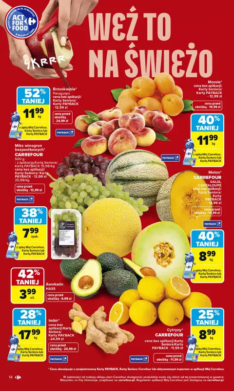 Carrefour - gazetka promocyjna Gazetka Carrefour od poniedziałku od poniedziałku 01.06 do soboty 06.06 - strona 16