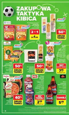 Carrefour - gazetka promocyjna Gazetka Zakupowa taktyka kibica od poniedziałku 01.06 do soboty 13.06 - strona 4