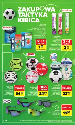 Carrefour - gazetka promocyjna Gazetka Zakupowa taktyka kibica od poniedziałku 01.06 do soboty 13.06 - strona 26