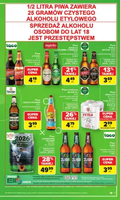 Carrefour - gazetka promocyjna Gazetka Zakupowa taktyka kibica od poniedziałku 01.06 do soboty 13.06 - strona 17