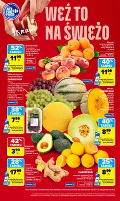Carrefour - gazetka promocyjna Gazetka Weź to na świeżo od poniedziałku 01.06 do soboty 06.06 - strona 4