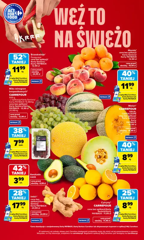 Carrefour - gazetka promocyjna Gazetka Weź to na świeżo od poniedziałku 01.06 do soboty 06.06 - strona 4