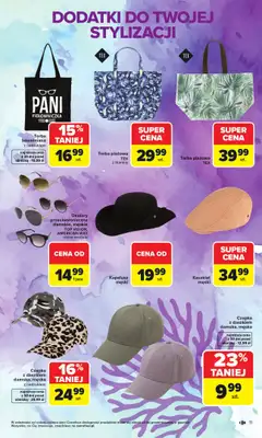 Carrefour - gazetka promocyjna Gazetka Stylizacje na letnie okazje od poniedziałku 01.06 do soboty 20.06 - strona 11